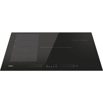 HAIER Plita incorporabila Haier HAMTSJ86MC/1, Inductie, 6 zone de gatit, Control tactil multislider, Indicator de caldura reziduala, Multizone, Timmer, Booster, WiFi, 80 cm, Negru HAIER Plita incorporabila Haier HAMTSJ86MC/1, Inductie, 6 zone de gatit, Control tactil multislider, Indicator de caldura reziduala, Multizone, Timmer, Booster, WiFi, 80 cm, Negru