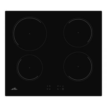 Plita cu inductie ETA 579090000, 4 zone de gatit, Booster, 7.2 kW, 59 x 52 cm, negru Plita cu inductie ETA 579090000, 4 zone de gatit, Booster, 7.2 kW, 59 x 52 cm, negru