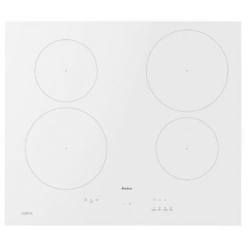 AMICA Plita Inductie incorporabila Amica PIDH6140PHTULN 3.0 59cm, 7.35kW, Alb