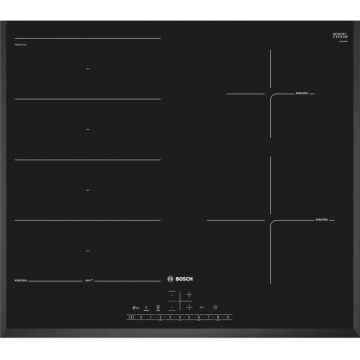 BOSCH Plita electrica Bosch PXE651FC1E, 4 zone de gatit, Inductie, Negru