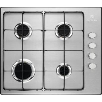 Electrolux Plita incorporabila Electrolux KGS6404SX, Gaz, 60 cm, inox