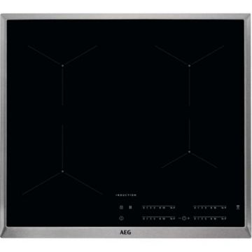 Plita cu inductie AEG IKB64431XB, HOB²HOOD, 60 cm, 7350 W (Negru)