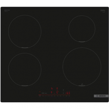 Plita Incorporabila PUE611HC1E Inductie 4 Zone Gatit PerfectFry  Plus Home Connect Power Boost   60cm Negru