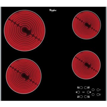 Whirlpool Plita incorporabila Whirlpool AKT 8190/BA, Inductie, 4 zone de gatit, Touch control, Timer, 58 cm, Eco Booster, Ceramica