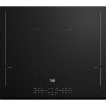 Plita HII64206F2MT Built-in 58cm 4 Zone Induction Negru