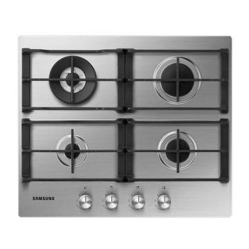 Plita incorporabila SAMSUNG NA64H3030AS/O1, Gaz, 4 arzatoare, 10100 W, Wok (Inox)